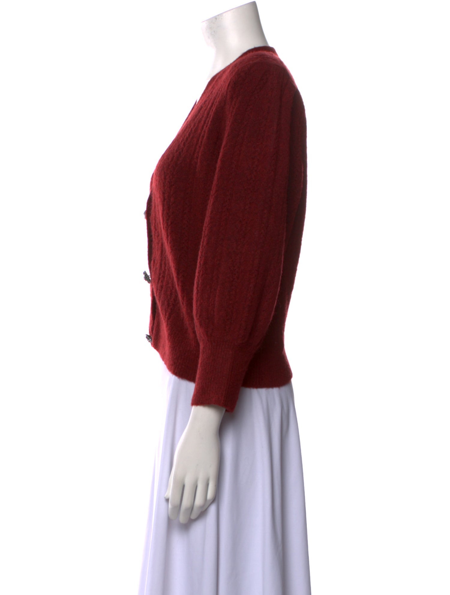 L'Agence Silk V-Neck Sweater w/ Tags