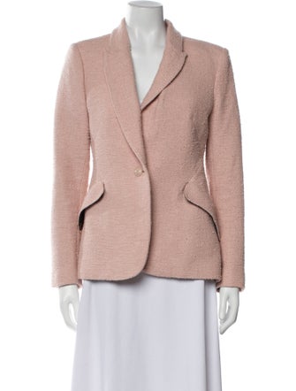 L'Agence Tweed Pattern Blazer