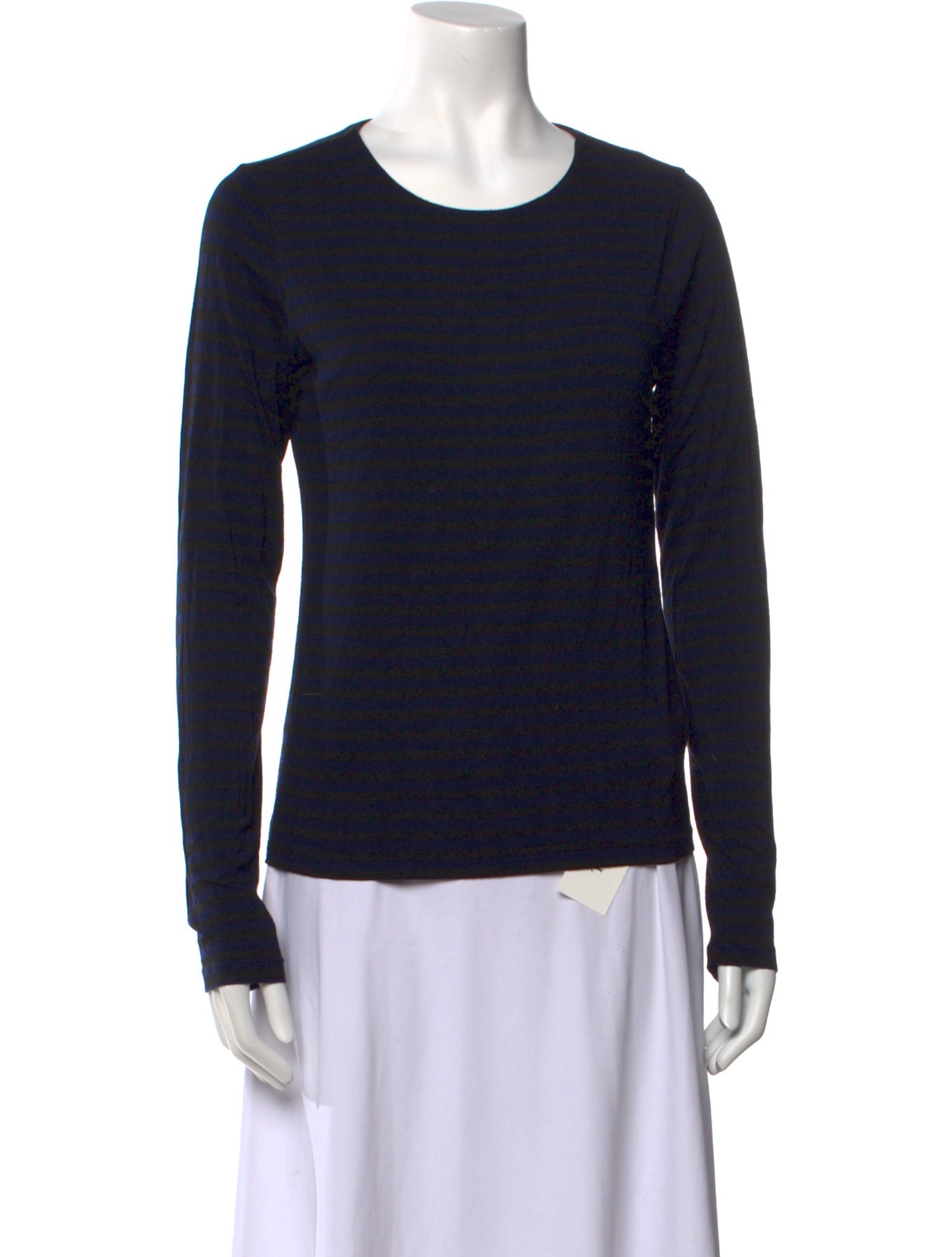 L'Agence Crew Neck Long Sleeve Top