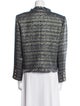 L'Agence Tweed Pattern Evening Jacket