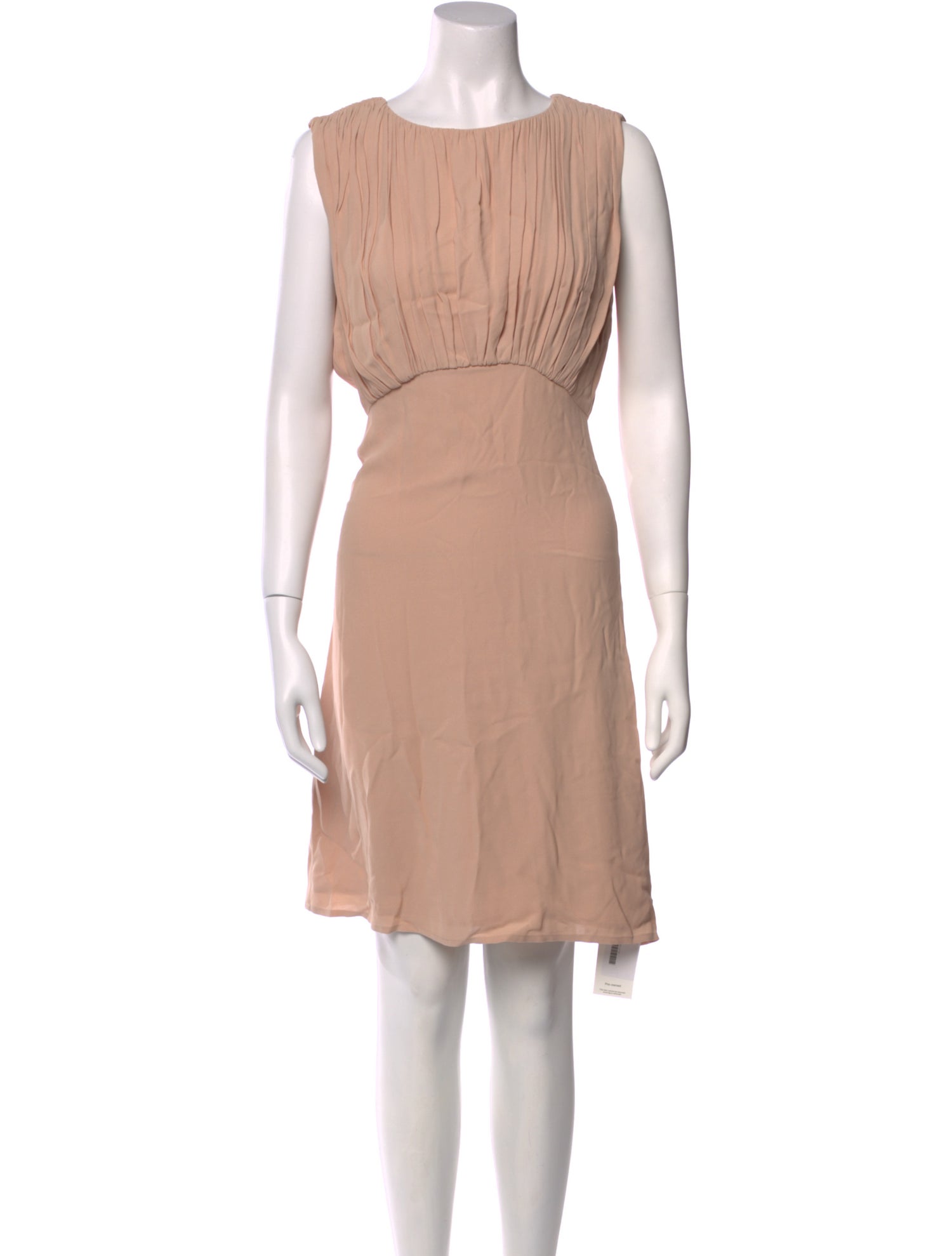 L'Agence Bateau Neckline Mini Dress