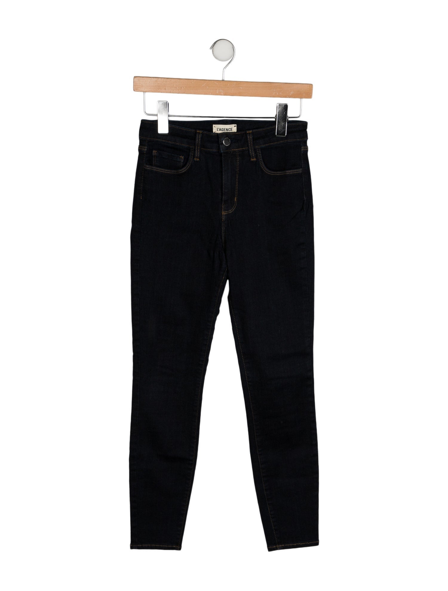 L'Agence Mid-Rise Skinny Leg Jeans