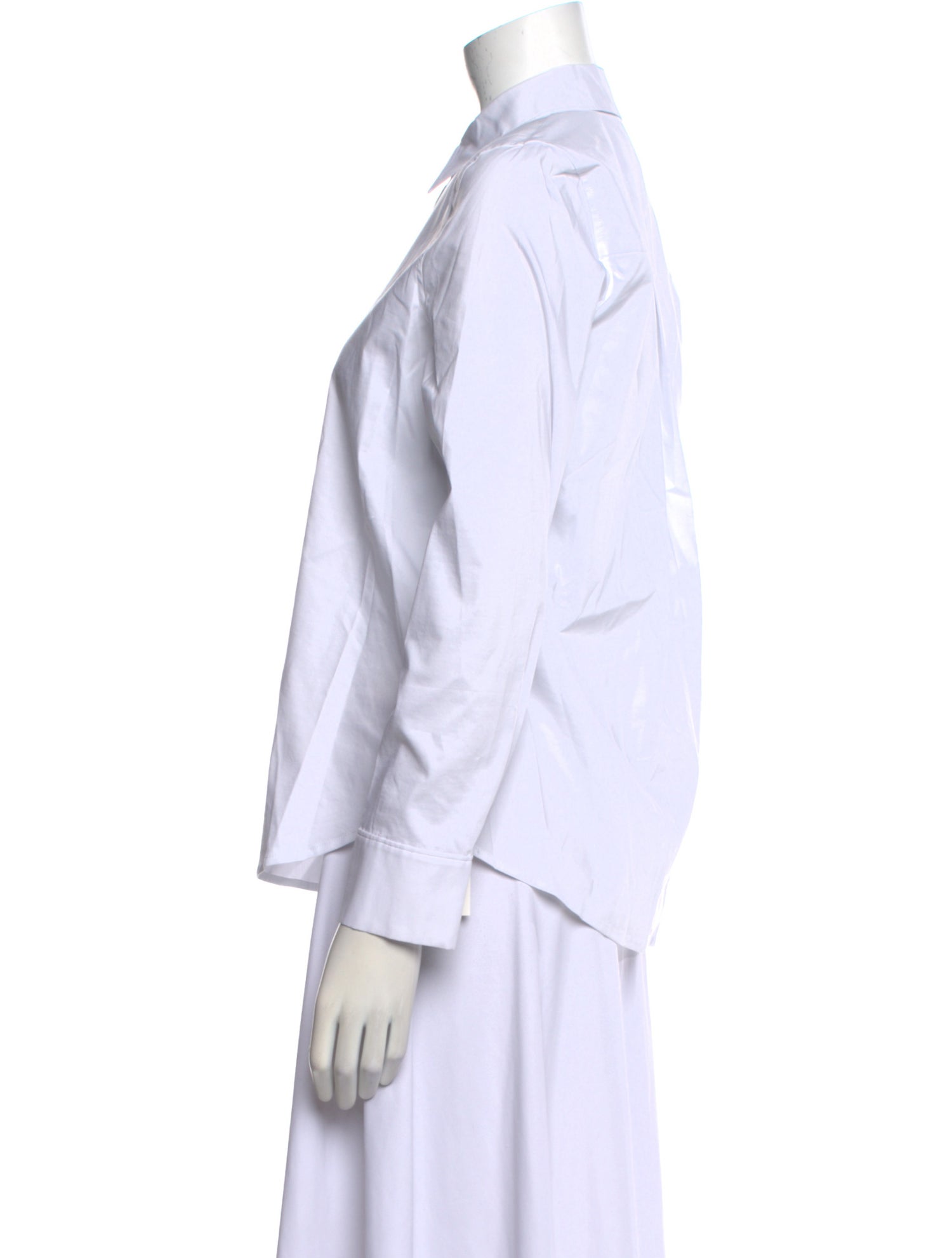 L'Agence Long Sleeve Button-Up Top w/ Tags