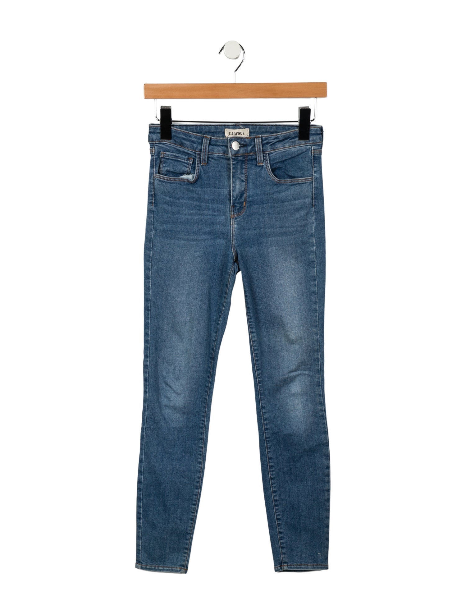 L'Agence High-Rise Skinny Leg Jeans
