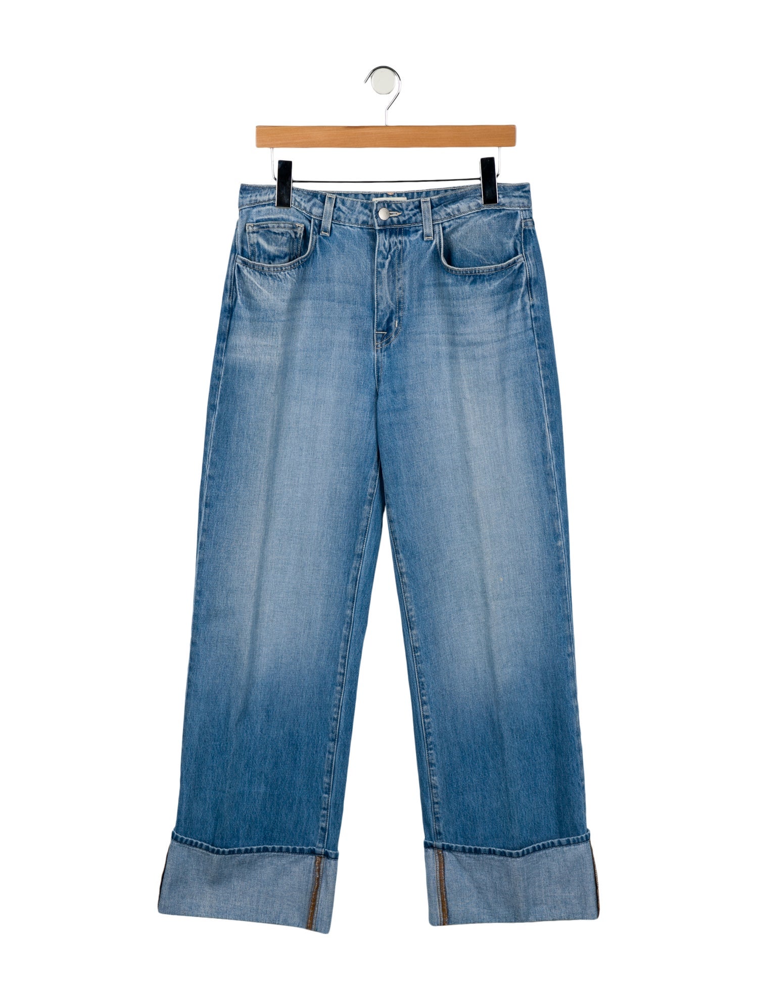 L'Agence High-Rise Wide Leg Jeans