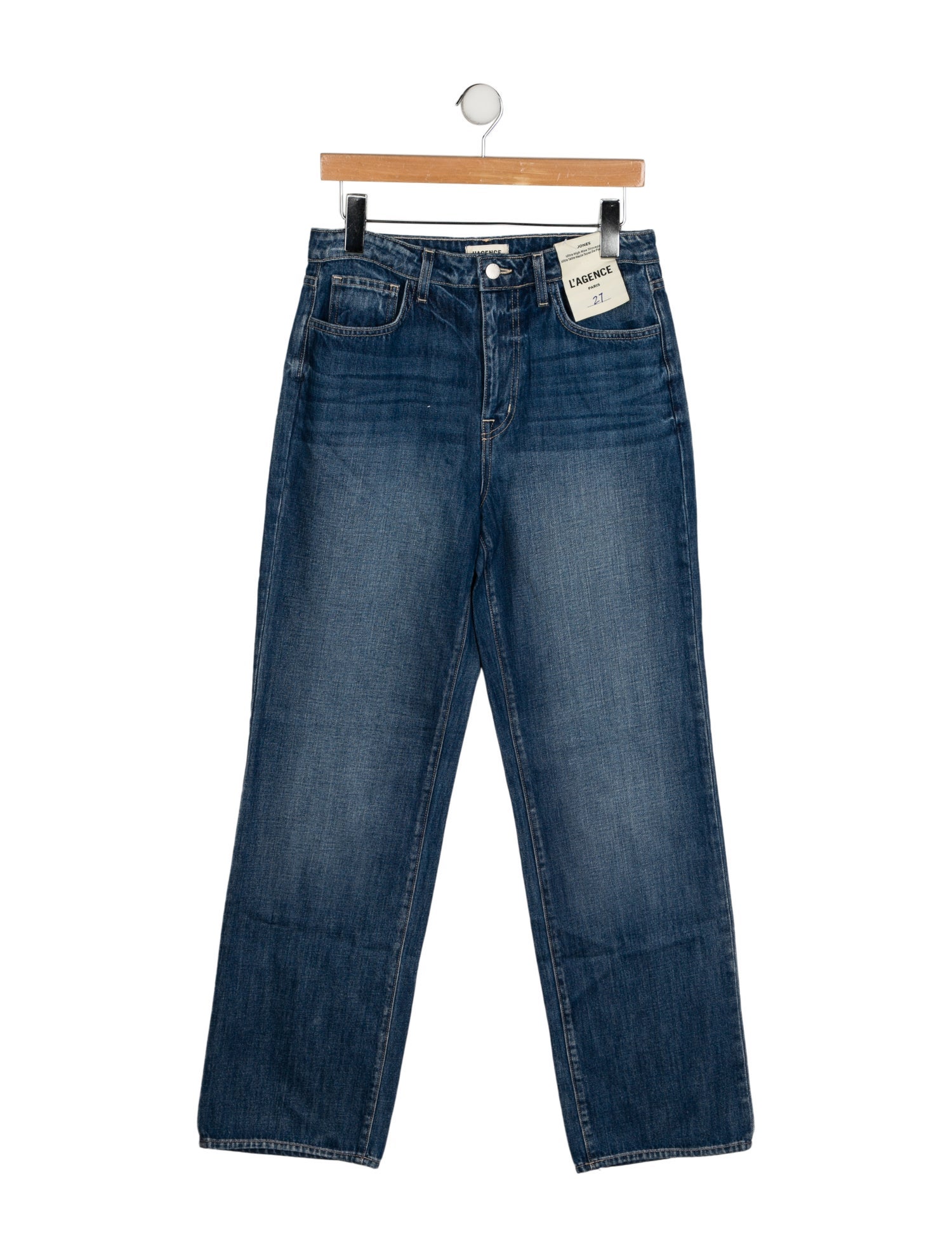 L'Agence High-Rise Wide Leg Jeans