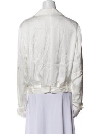 L'Agence Long Sleeve Button-Up Top