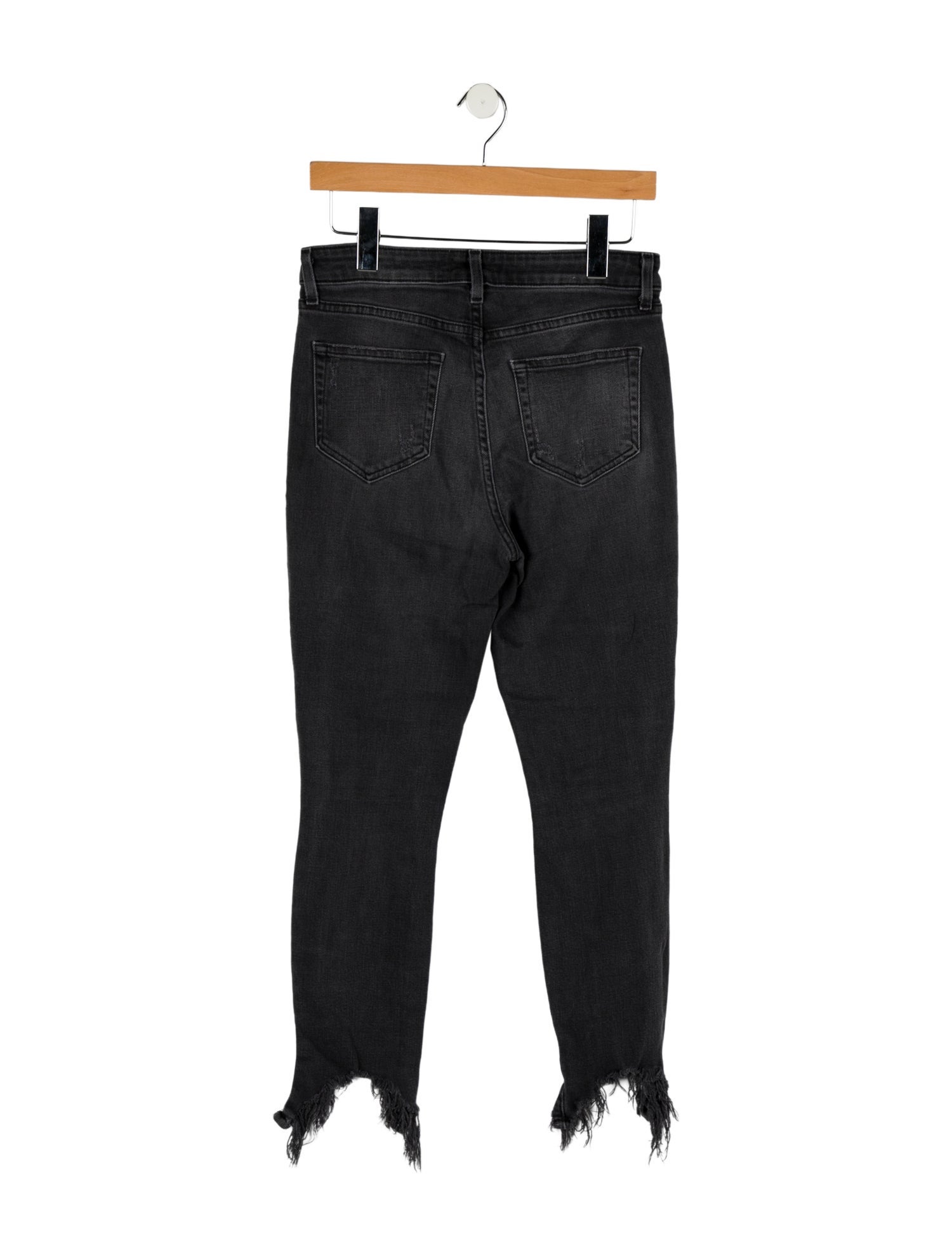 L'Agence High-Rise Straight Leg Jeans