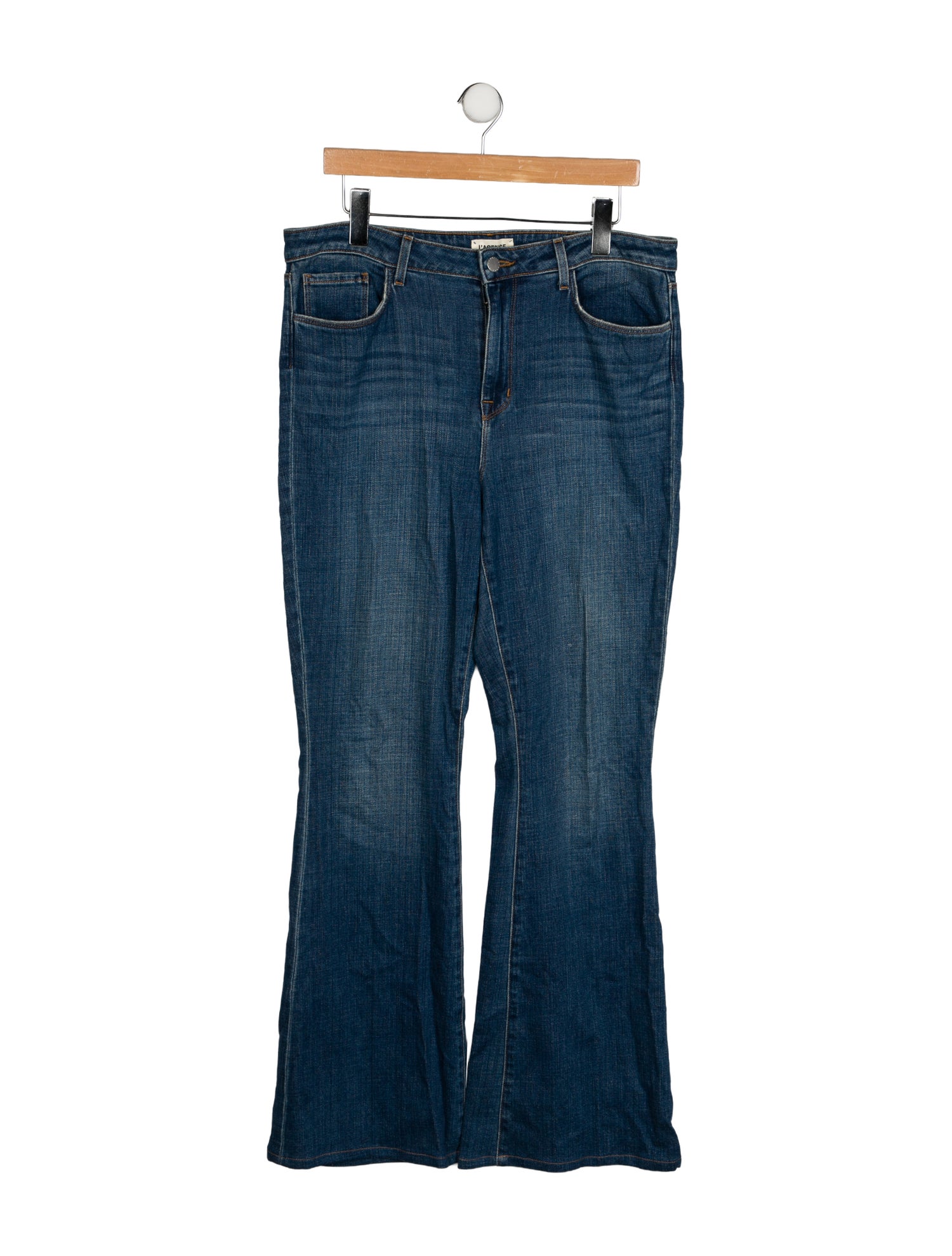 L'Agence High-Rise Wide Leg Jeans