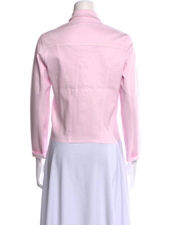 L'Agence Long Sleeve Button-Up Top