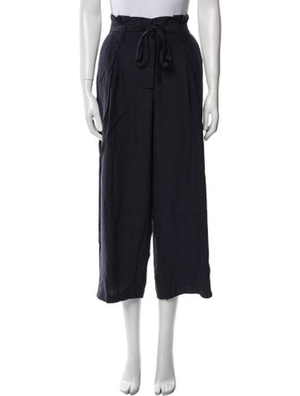 L'Agence Silk Wide Leg Pants