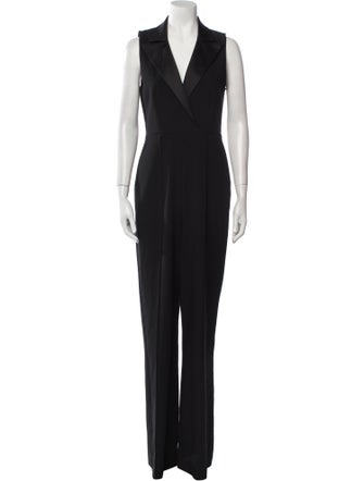 L'Agence V-Neck Jumpsuit
