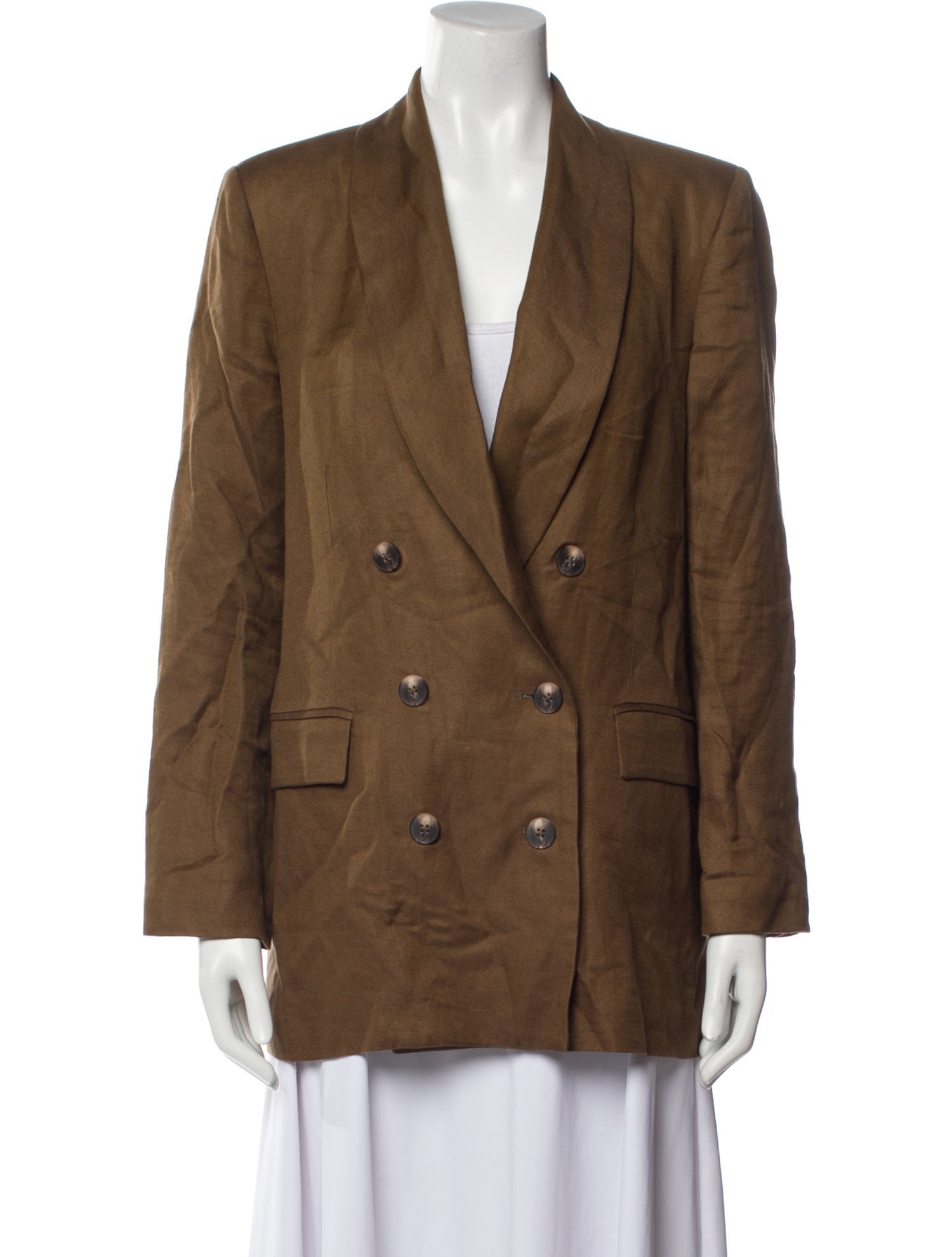 L'Agence Linen Blazer