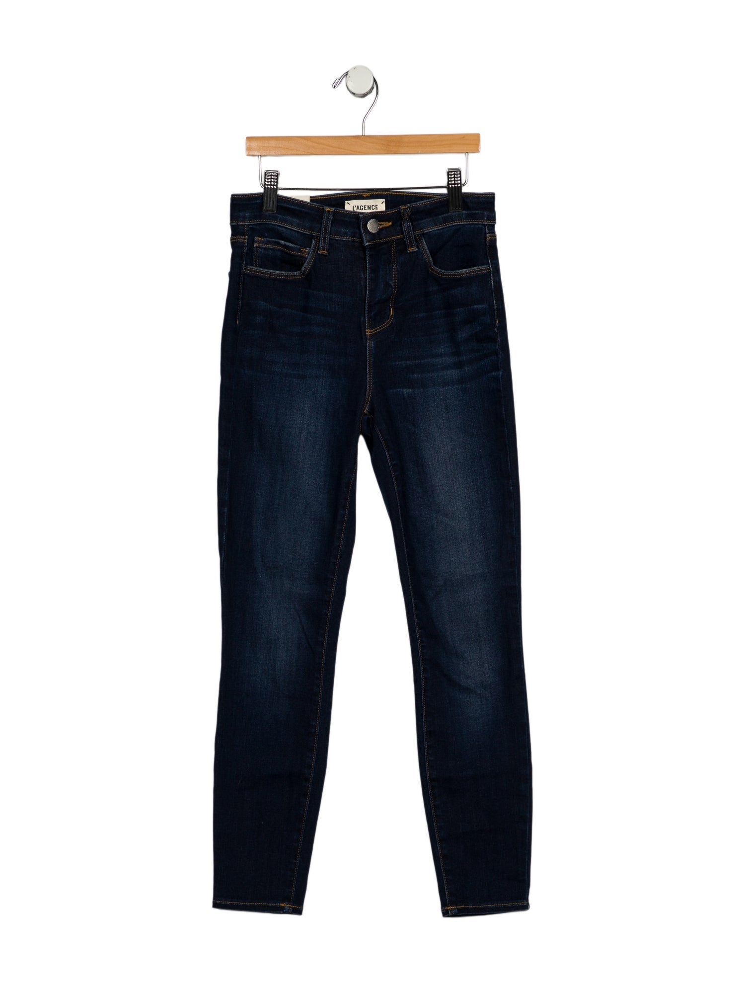 L'Agence Mid-Rise Skinny Leg Jeans