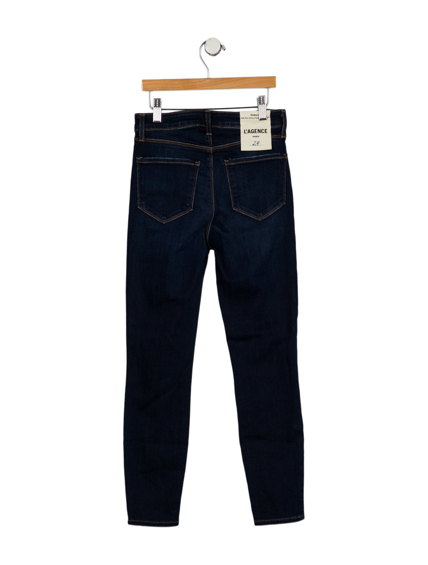 L'Agence Mid-Rise Skinny Leg Jeans