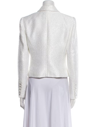 L'Agence Tweed Pattern Blazer