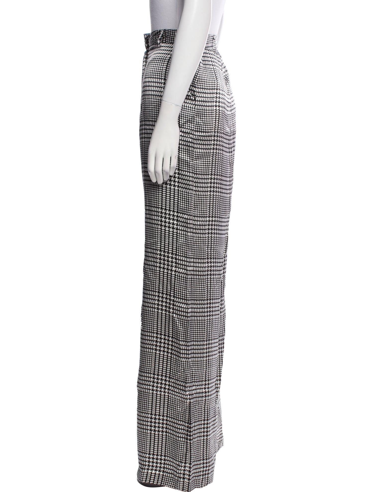 L'Agence Silk Wide Leg Pants