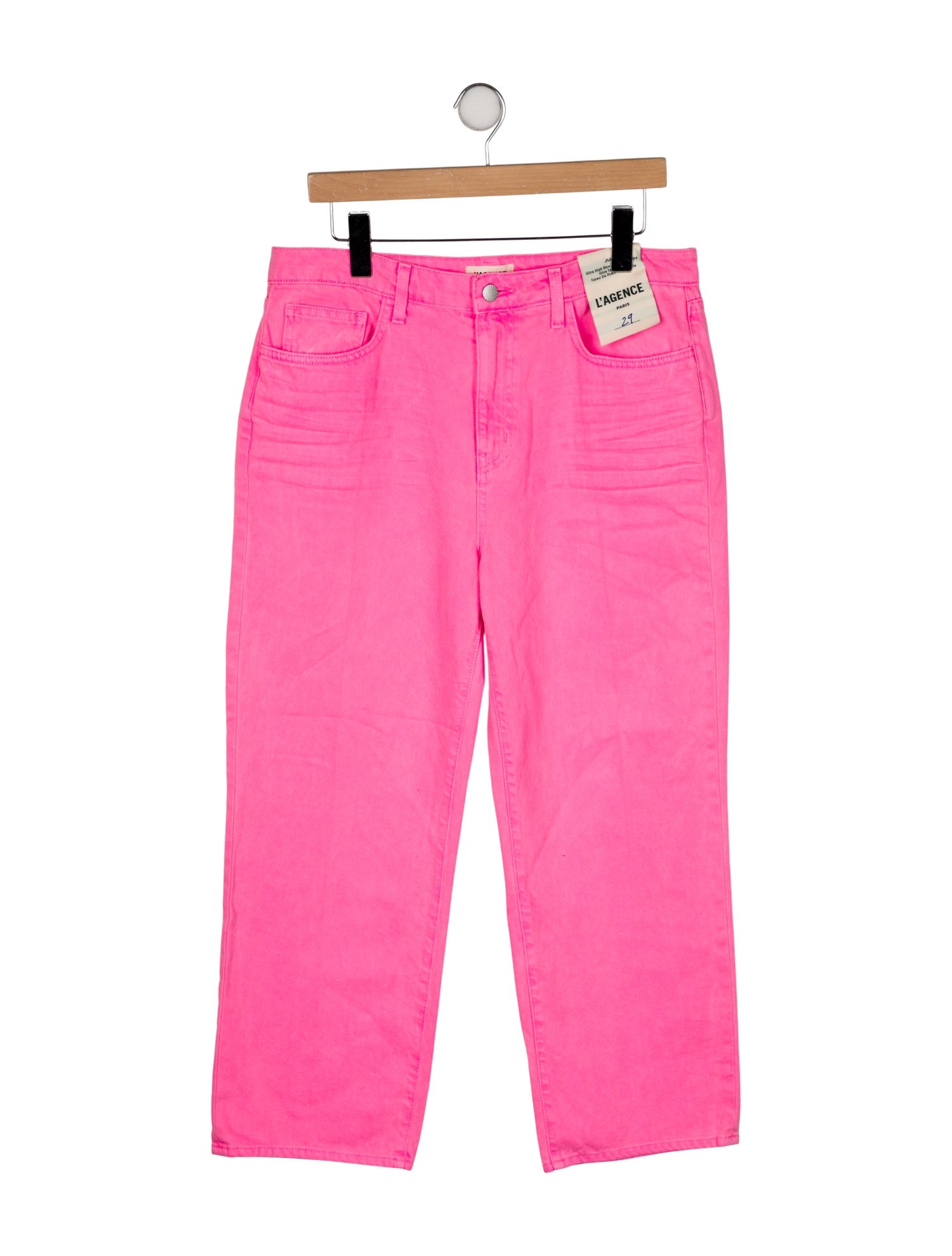 L'Agence High-Rise Wide Leg Jeans