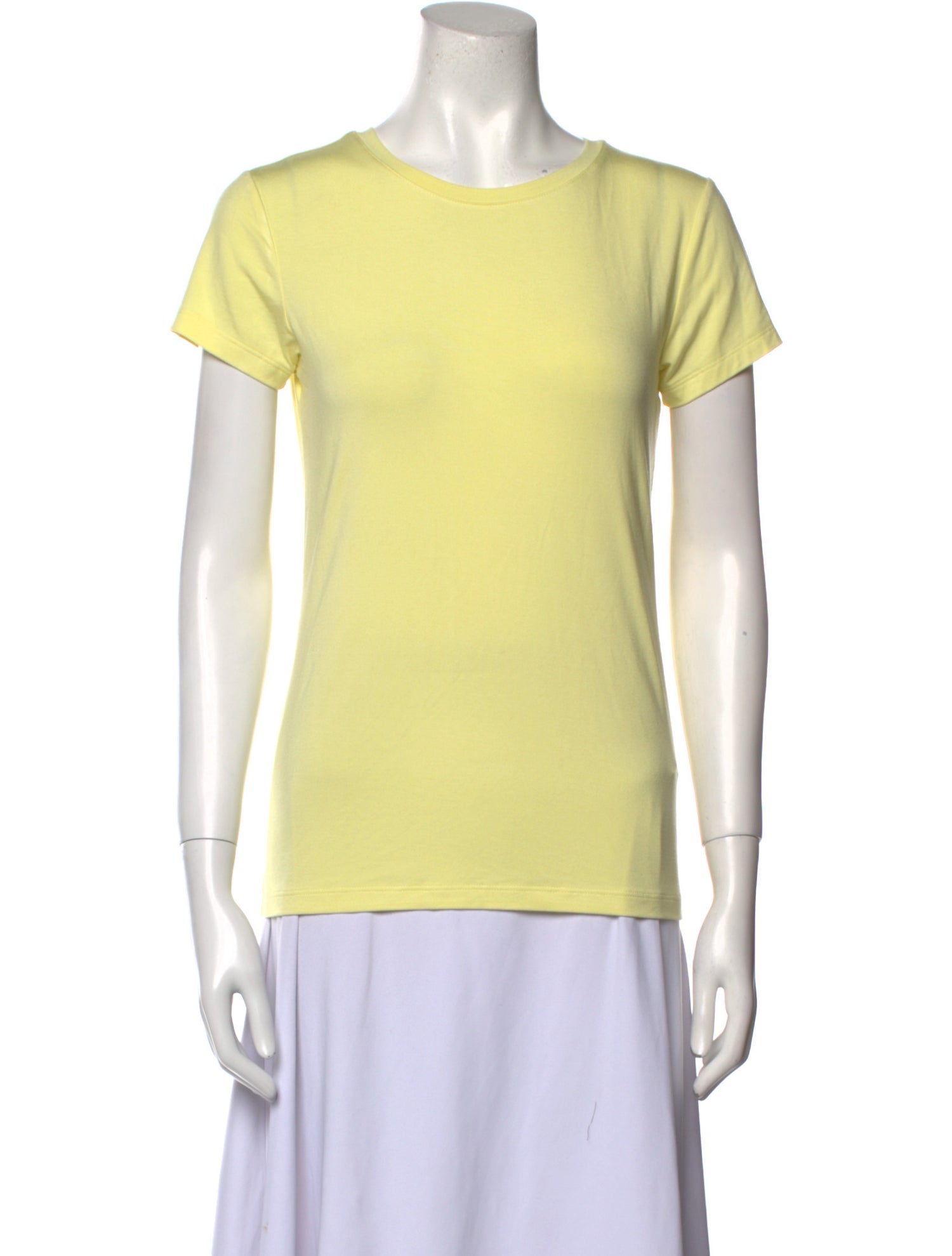 L'Agence Silk Crew Neck T-Shirt w/ Tags