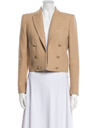 L'Agence Tweed Pattern Blazer