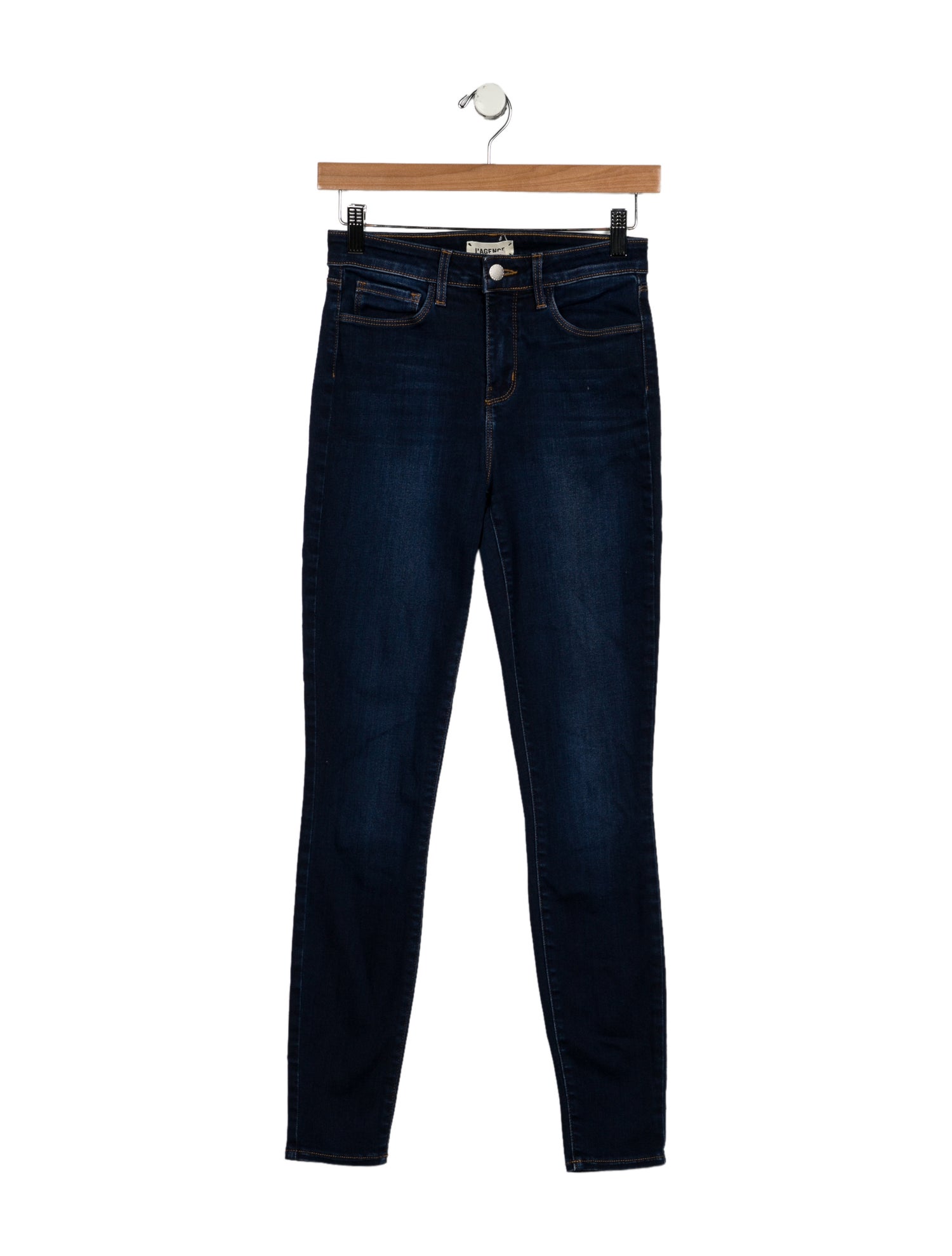 L'Agence Mid-Rise Skinny Leg Jeans