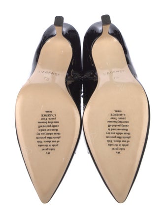 L'Agence Patent Leather Boots