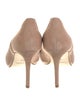 L'Agence Suede Mesh Accents Pumps