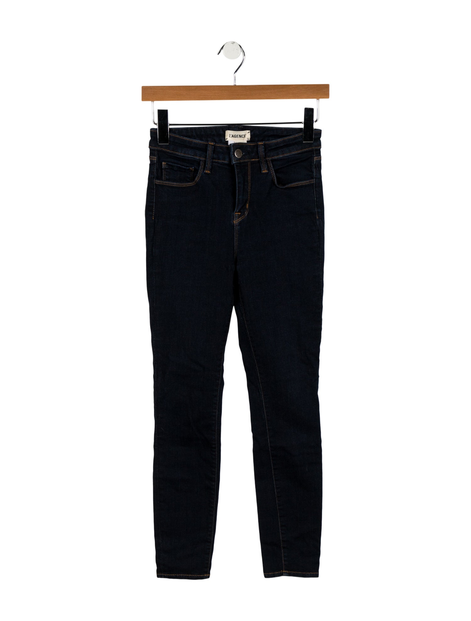 L'Agence Mid-Rise Skinny Leg Jeans