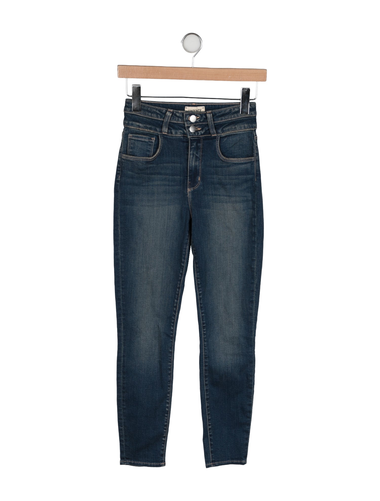 L'Agence Mid-Rise Skinny Leg Jeans