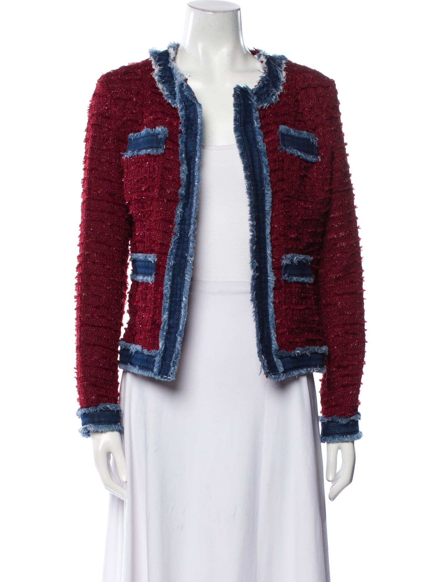 L'Agence Tweed Pattern Jacket w/ Tags