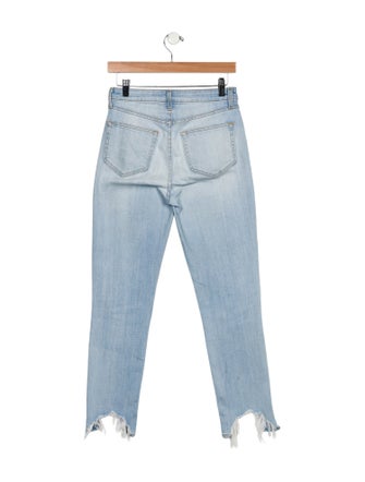 L'Agence Low-Rise Straight Leg Jeans