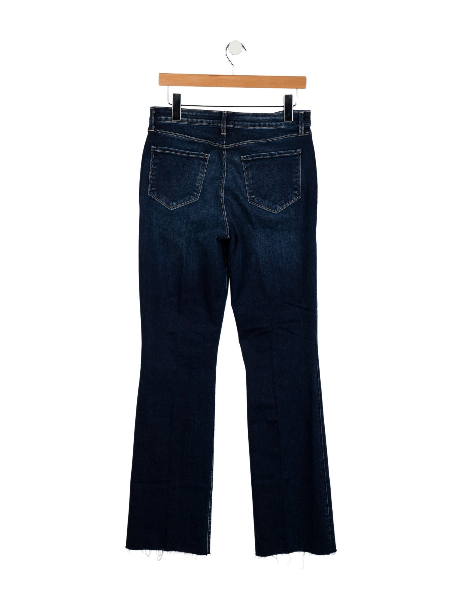 L'Agence Mid-Rise Straight Leg Jeans