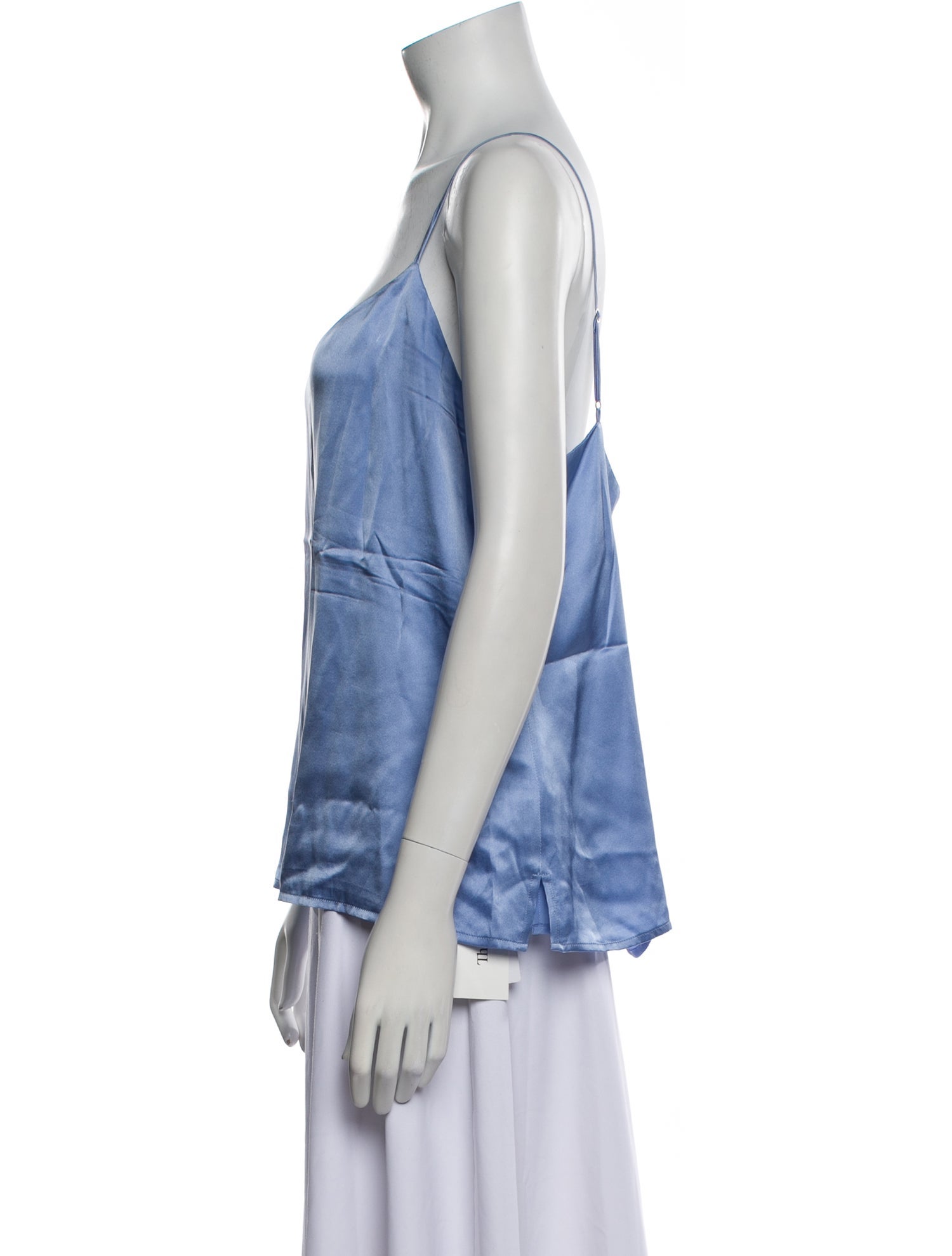 L'Agence Silk V-Neck Top w/ Tags