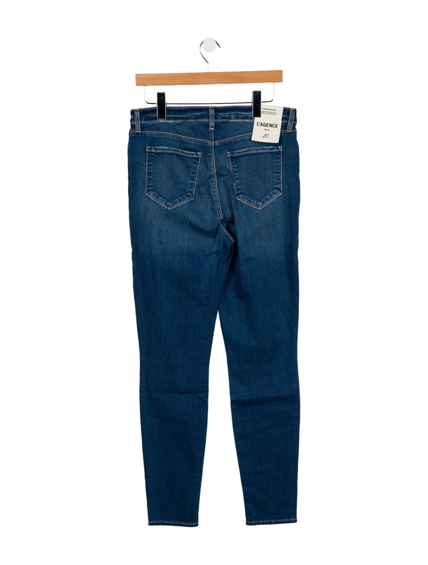 L'Agence High-Rise Skinny Leg Jeans
