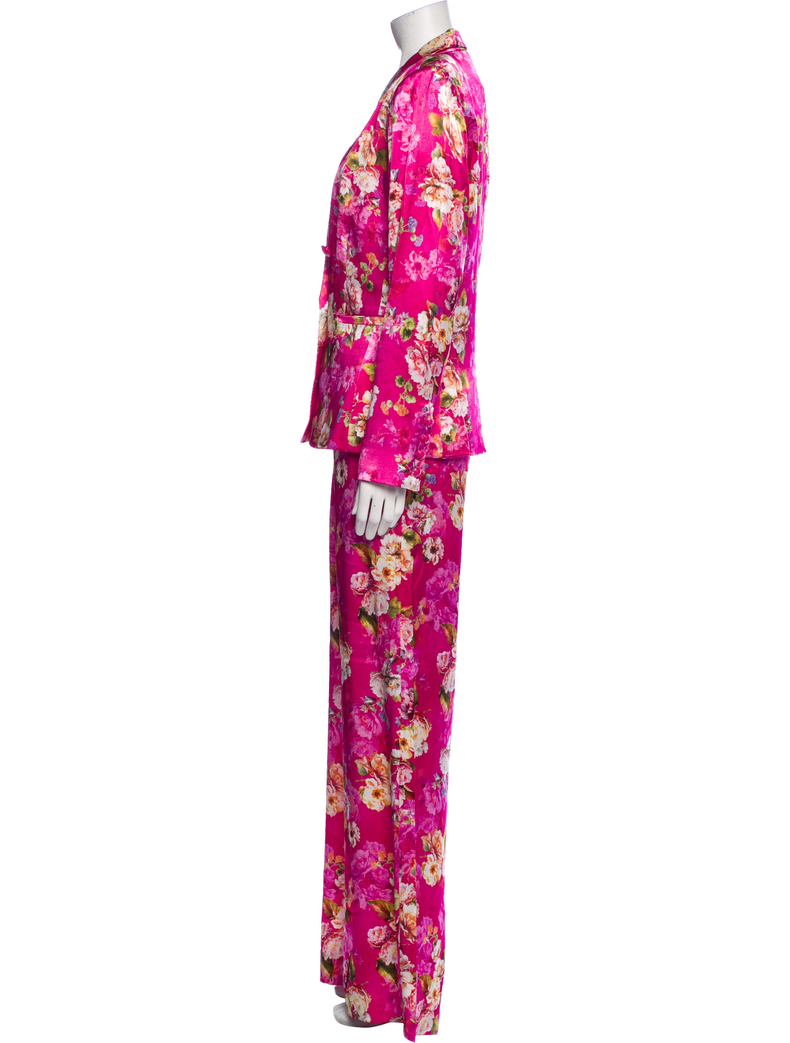 L'Agence Printed Pantsuit