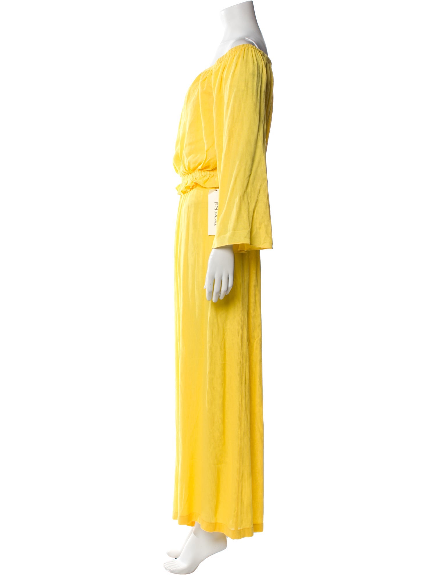 L'Agence Ruffle Embellishment Pant Set