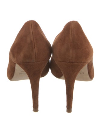 L'Agence Suede Pumps