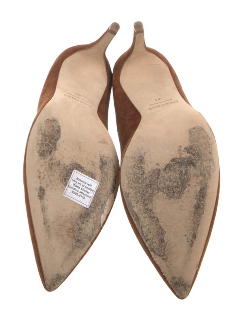 L'Agence Suede Pumps