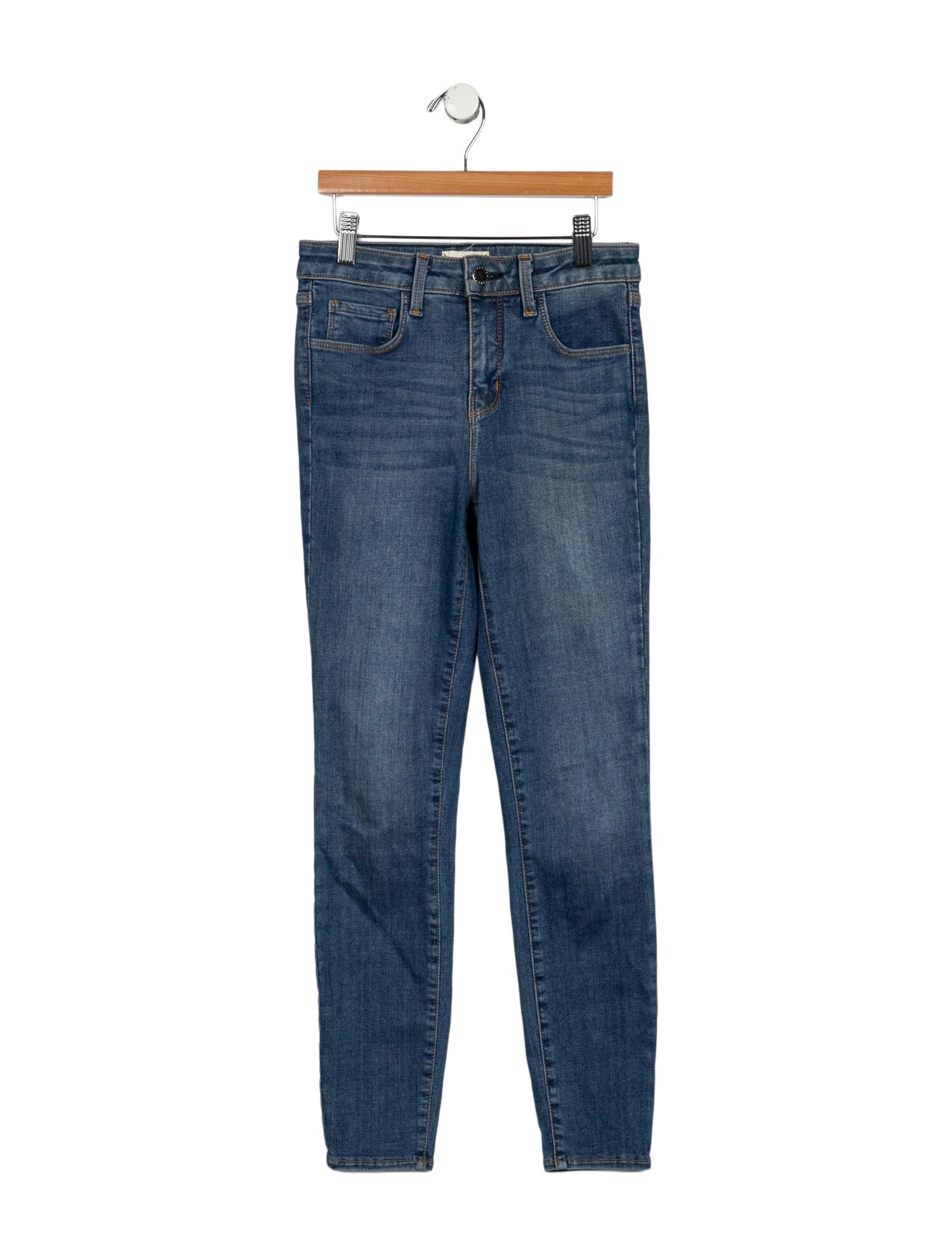 L'Agence Mid-Rise Skinny Leg Jeans