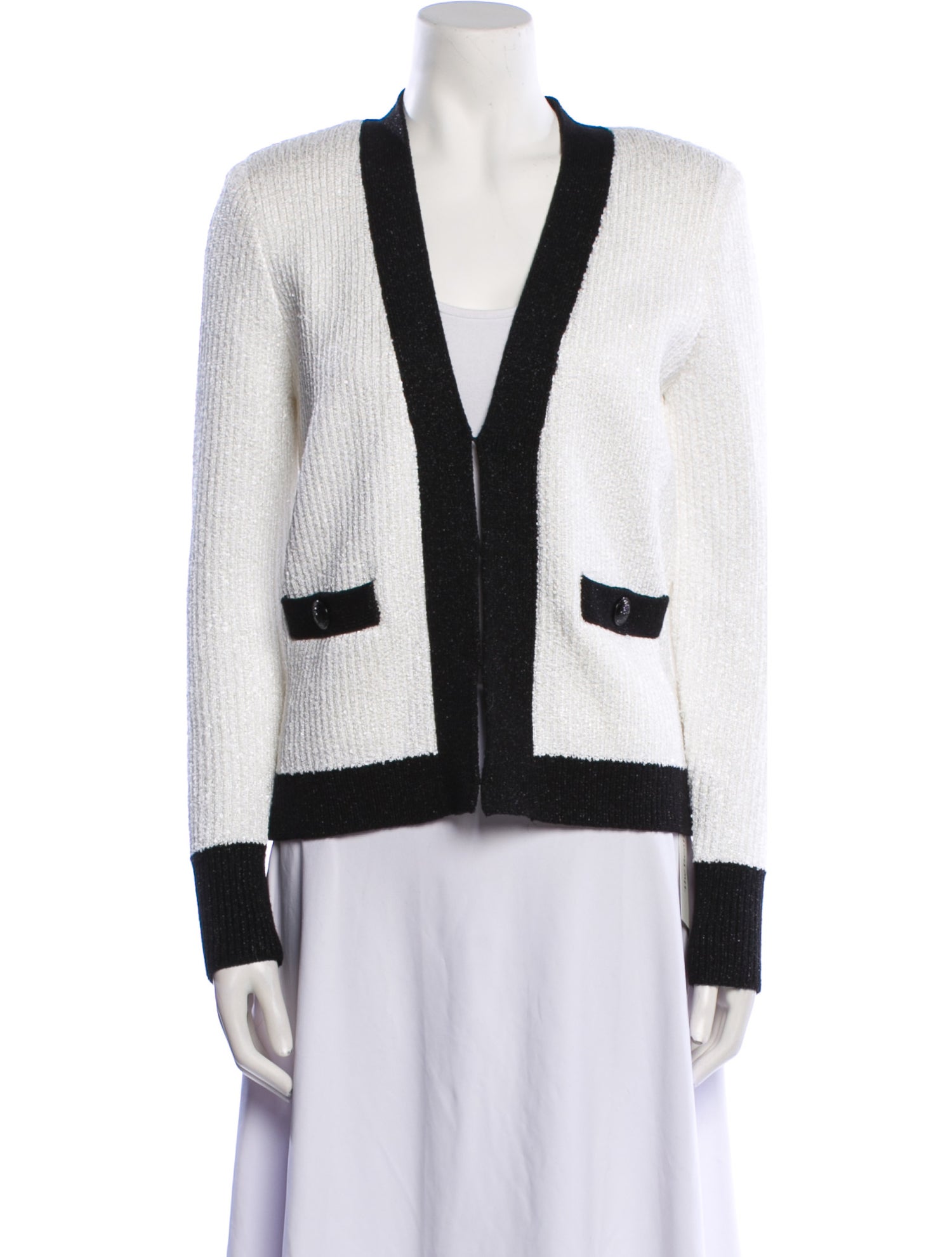 L'Agence Tweed Pattern Jacket