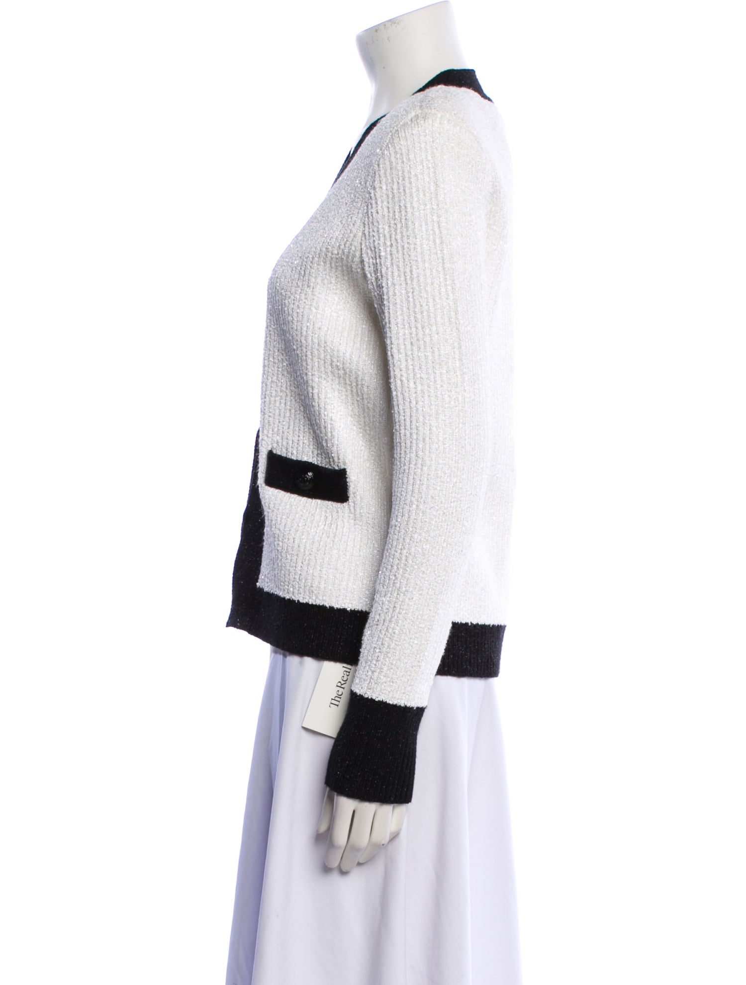 L'Agence Tweed Pattern Jacket