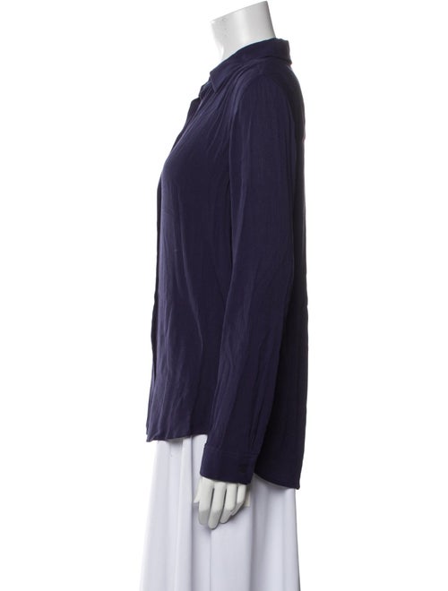 L'Agence Long Sleeve Button-Up Top