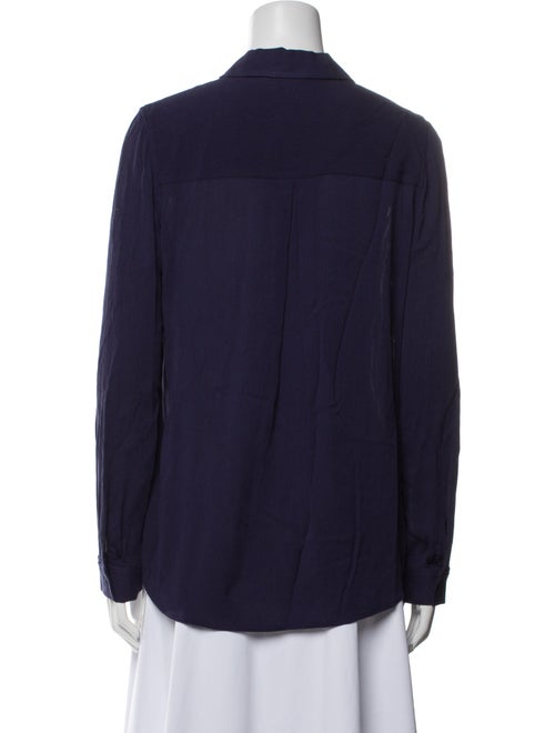 L'Agence Long Sleeve Button-Up Top