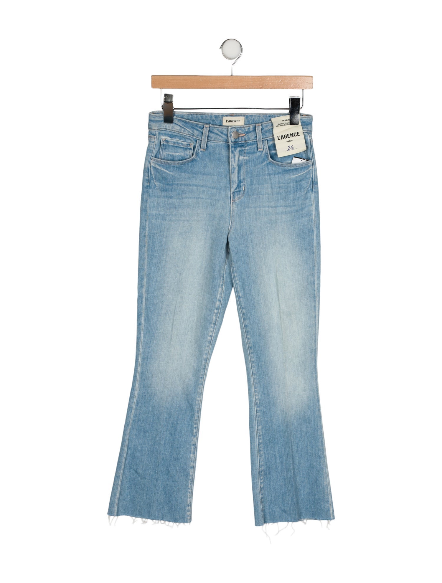 L'Agence High-Rise Straight Leg Jeans w/ Tags