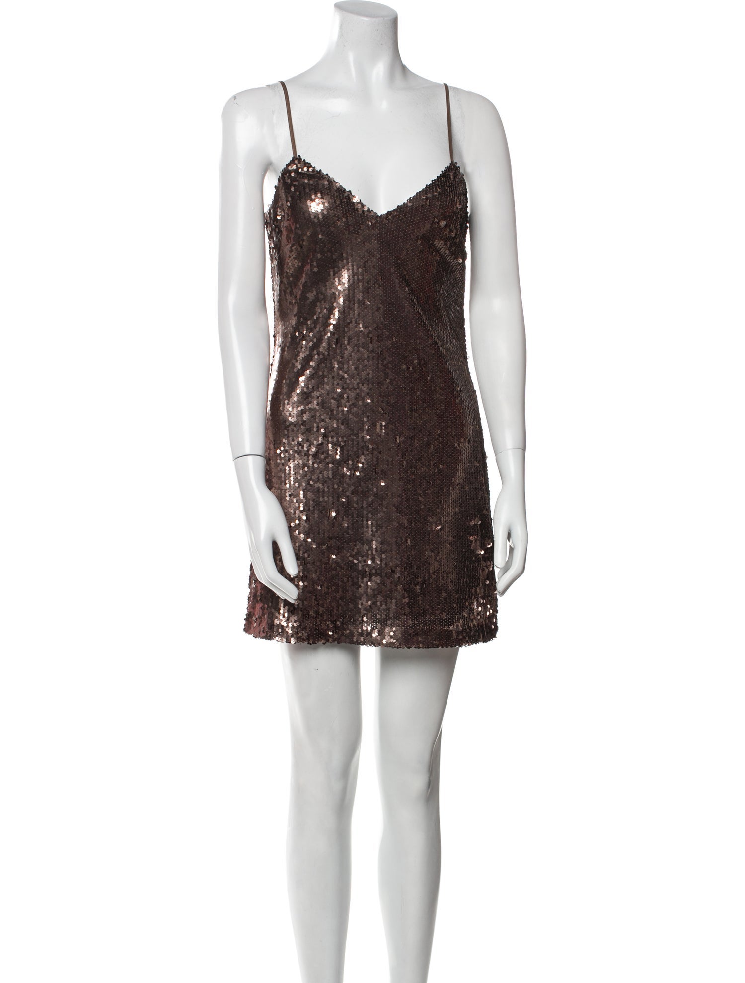 L'Agence V-Neck Mini Dress w/ Tags