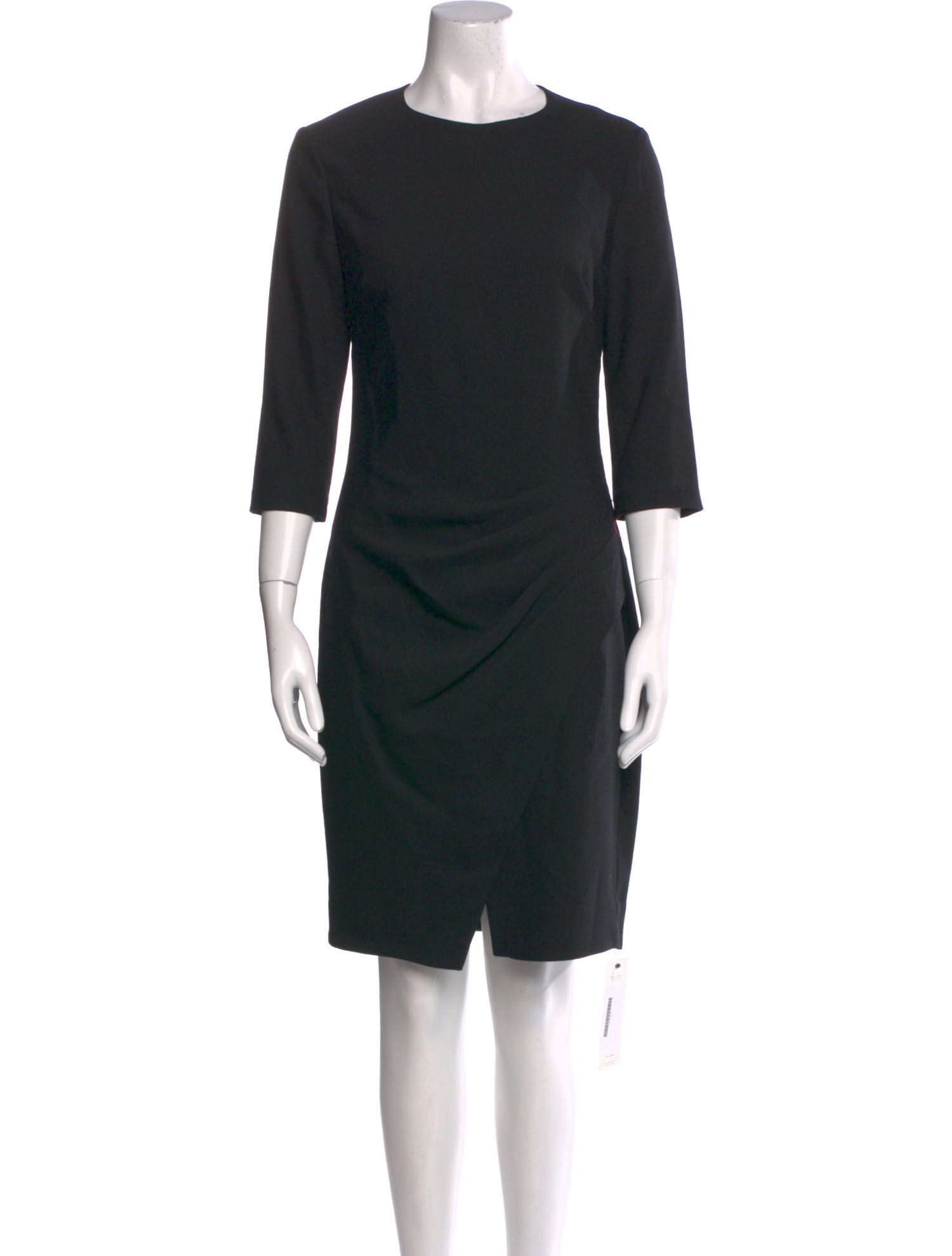 L'Agence Crew Neck Knee-Length Dress