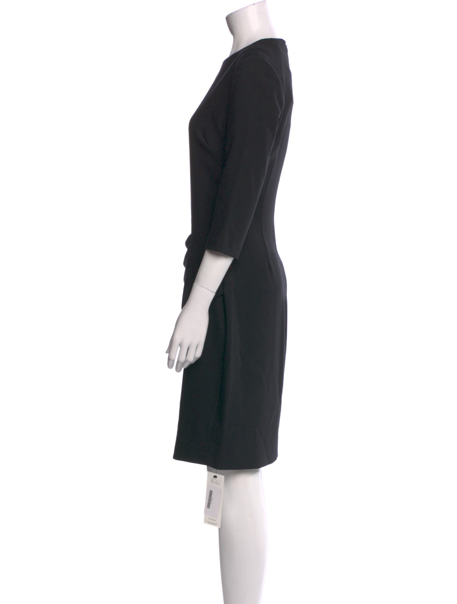 L'Agence Crew Neck Knee-Length Dress