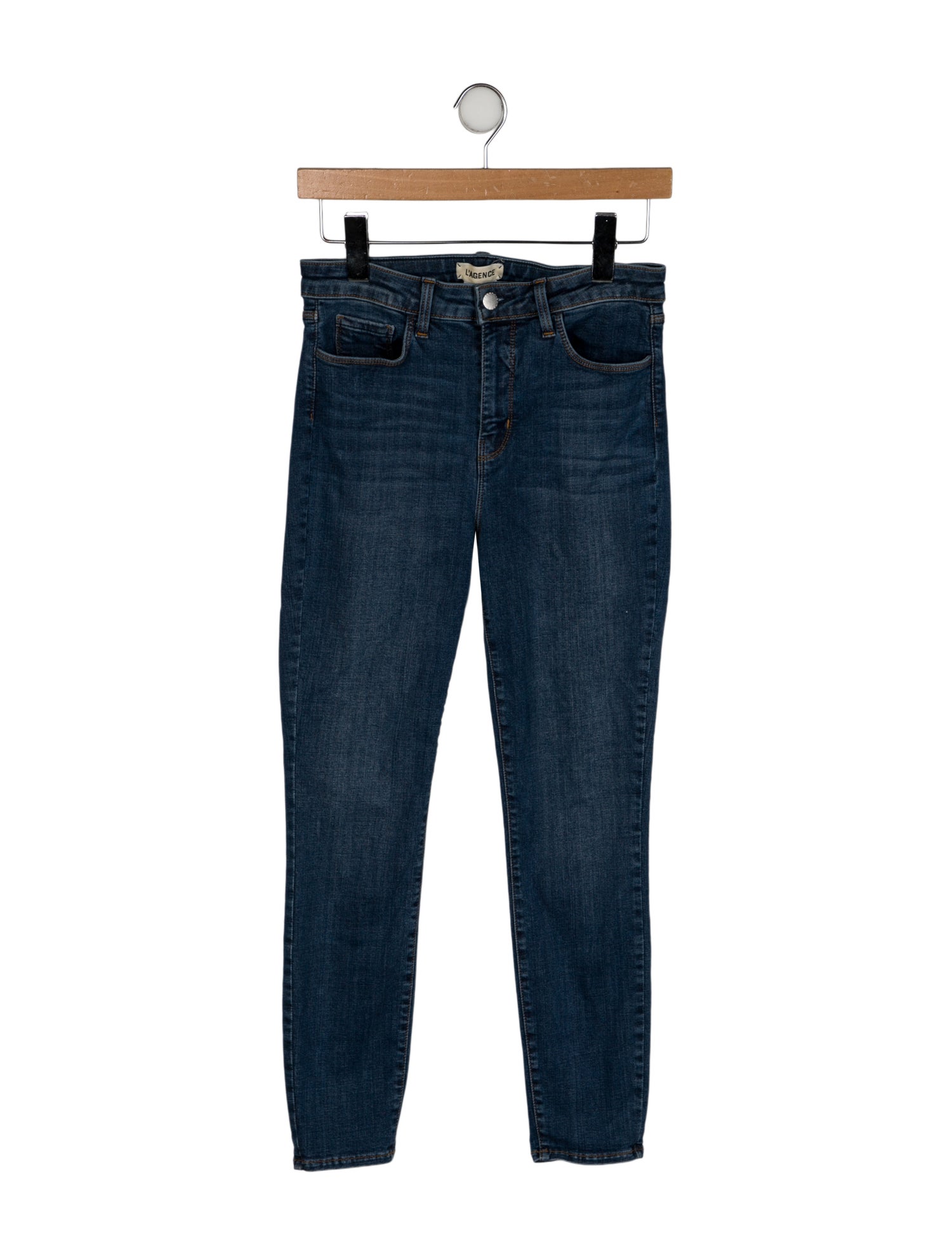 L'Agence Mid-Rise Skinny Leg Jeans