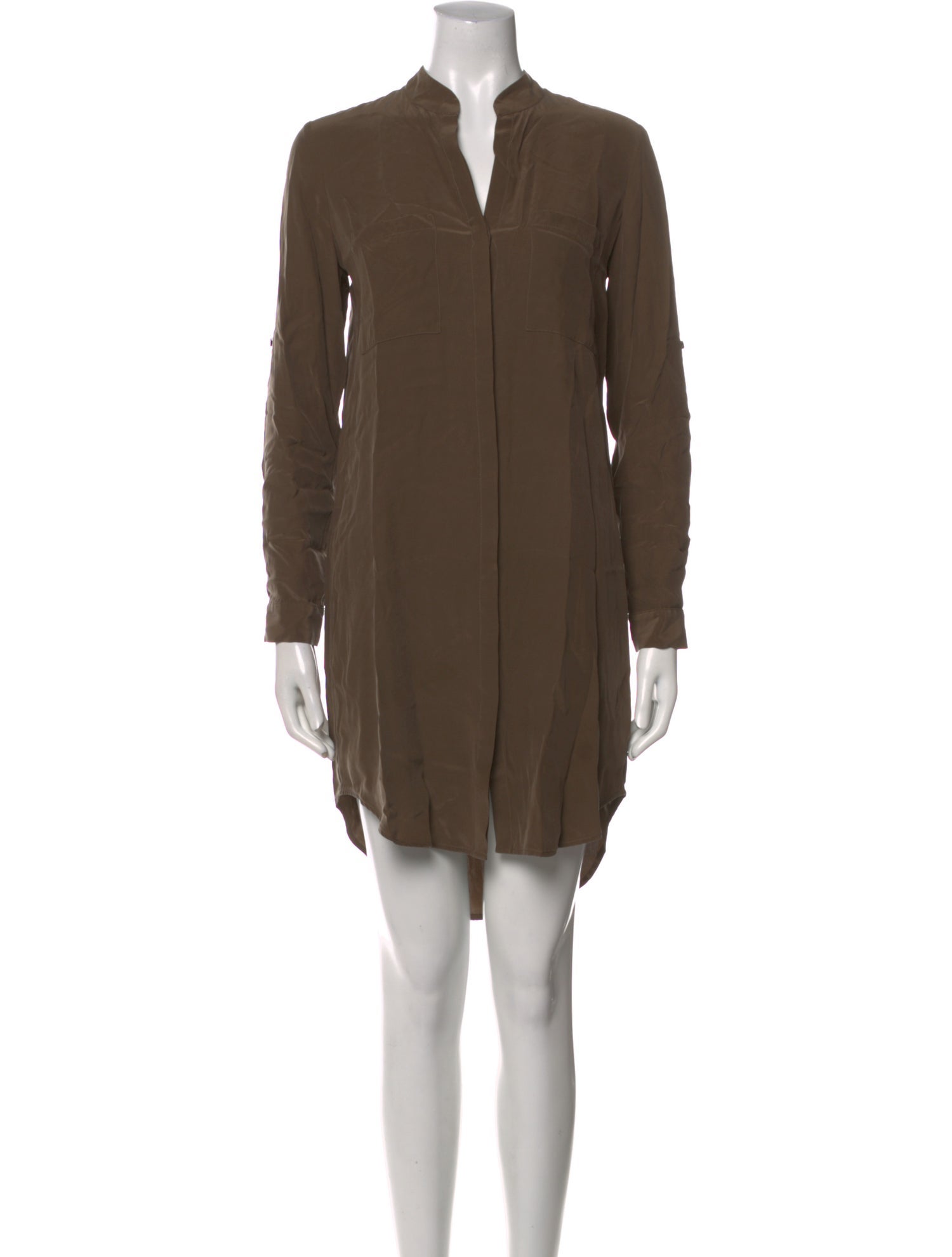 L'Agence Silk Mini Dress