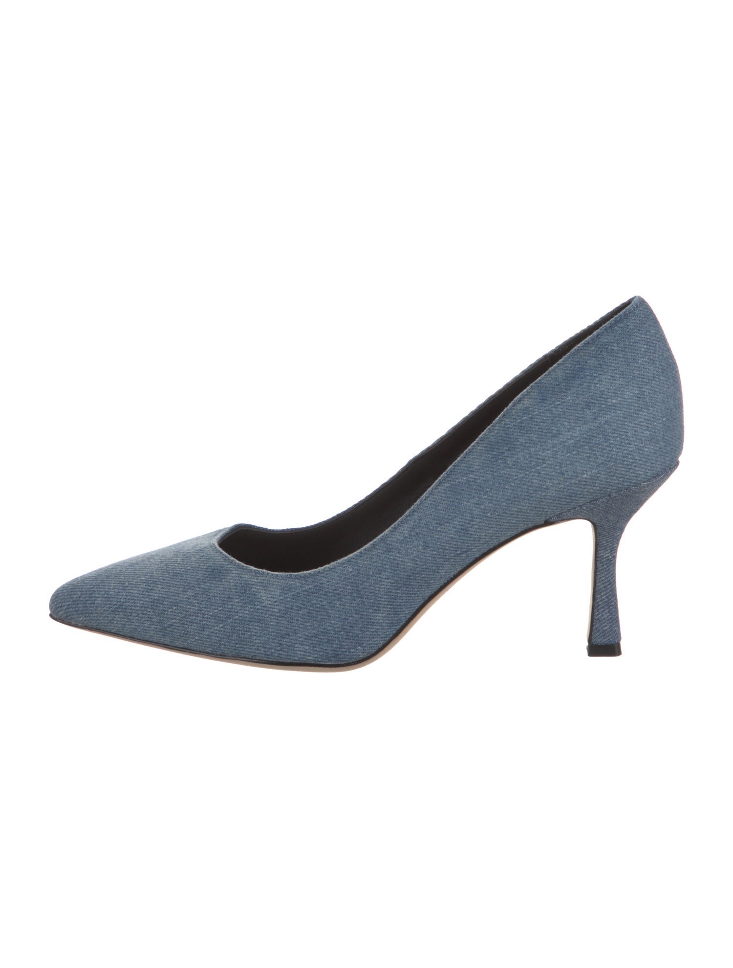 L'Agence Denim Pumps